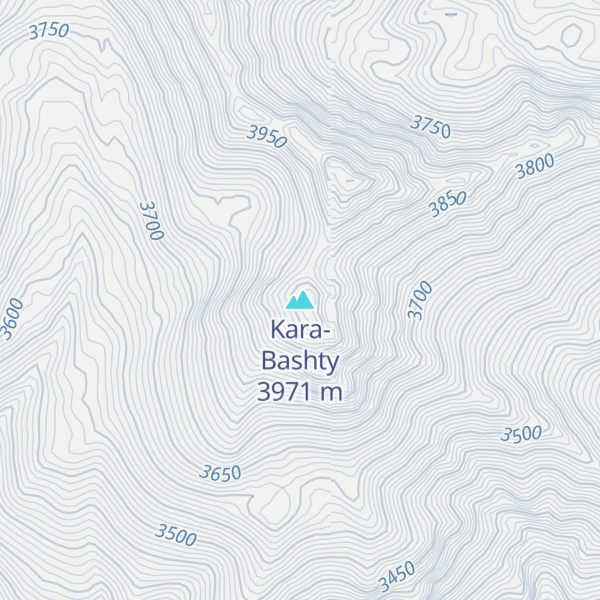 Map of Kara-Bashty