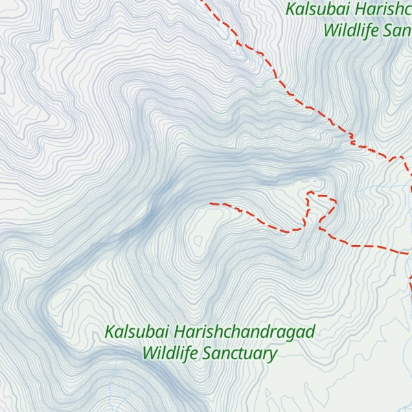 Map of Ajoba peak