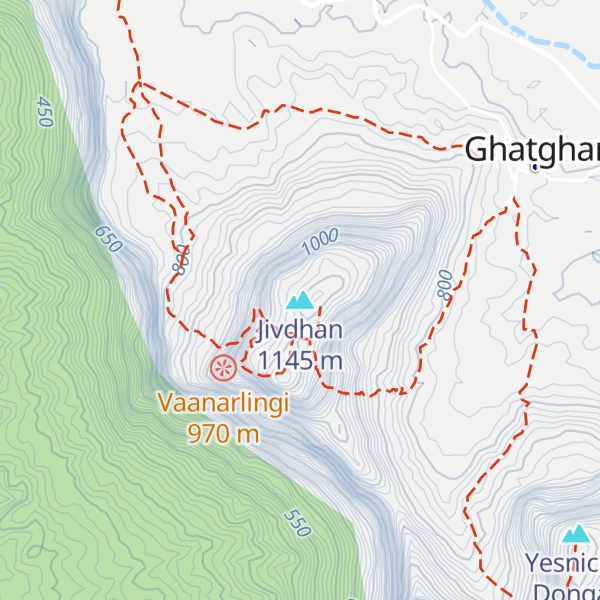 Map of Jivdhan