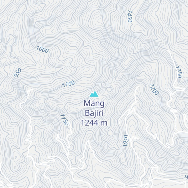 Map of Mang Bajiri