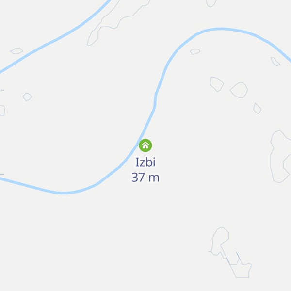 Map of Izbi