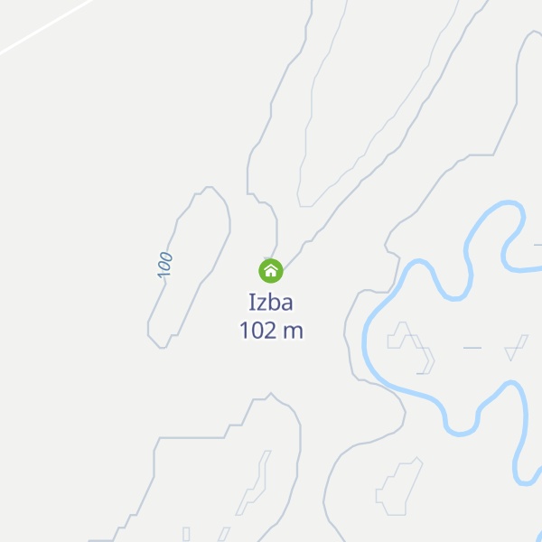 Map of Izba