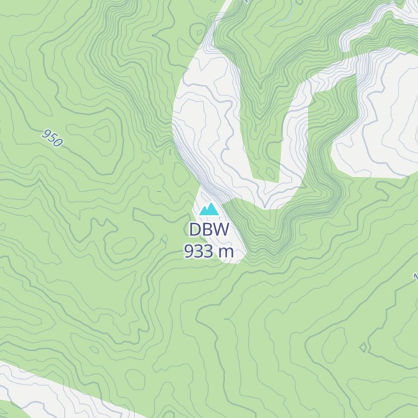 Map of DBW