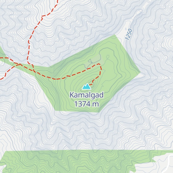 Map of Kamalgad