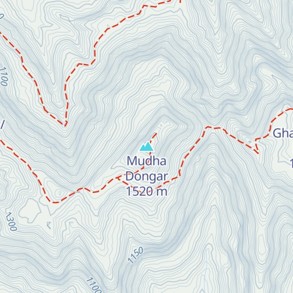 Map of Mudha Dongar