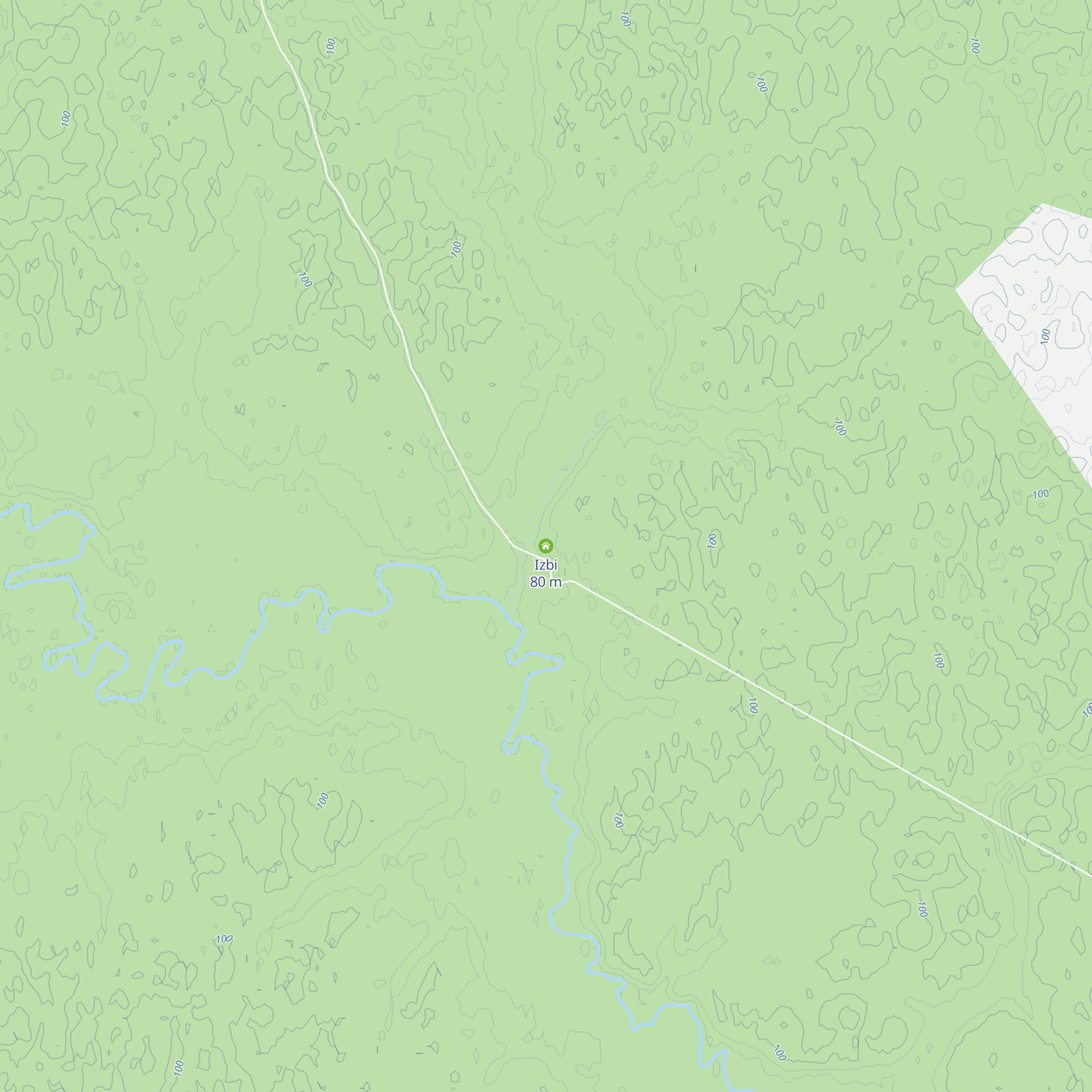 Izbi map