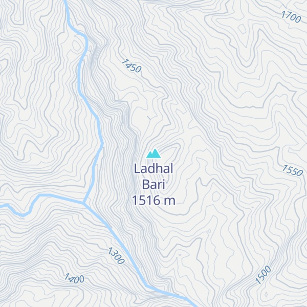 Map of Ladhal Bari