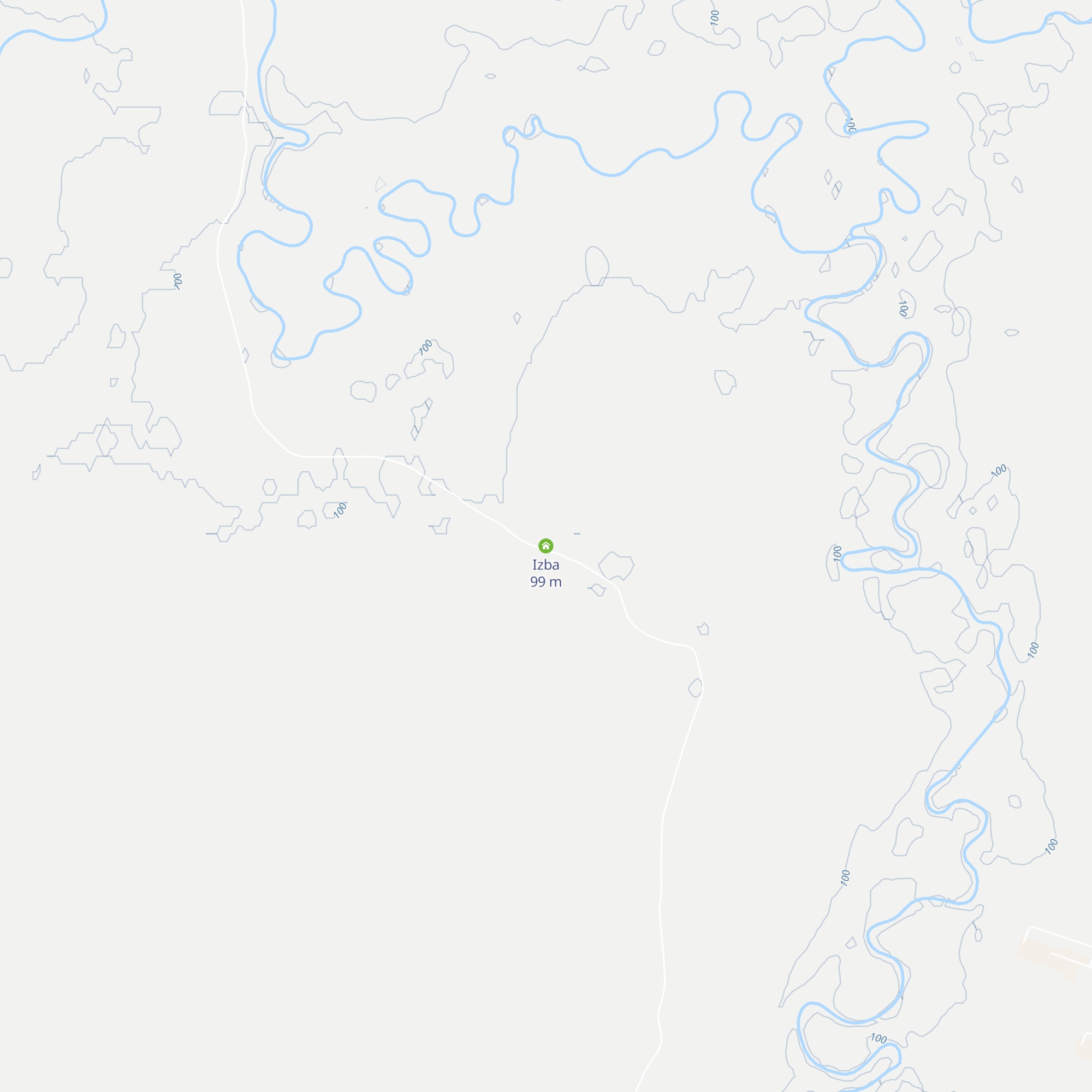 Izba map