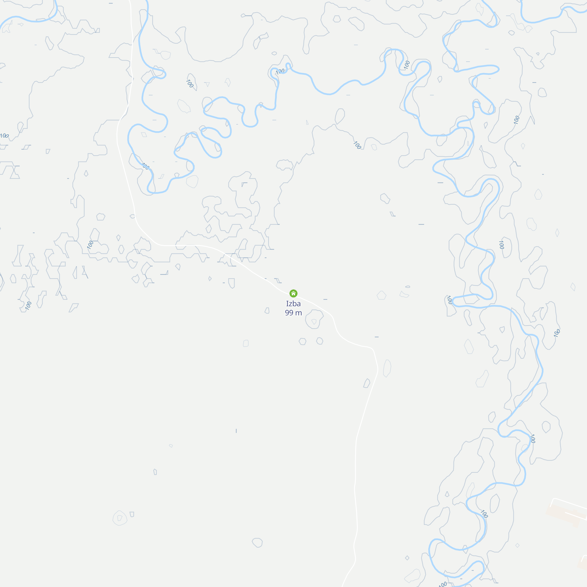 Izba map