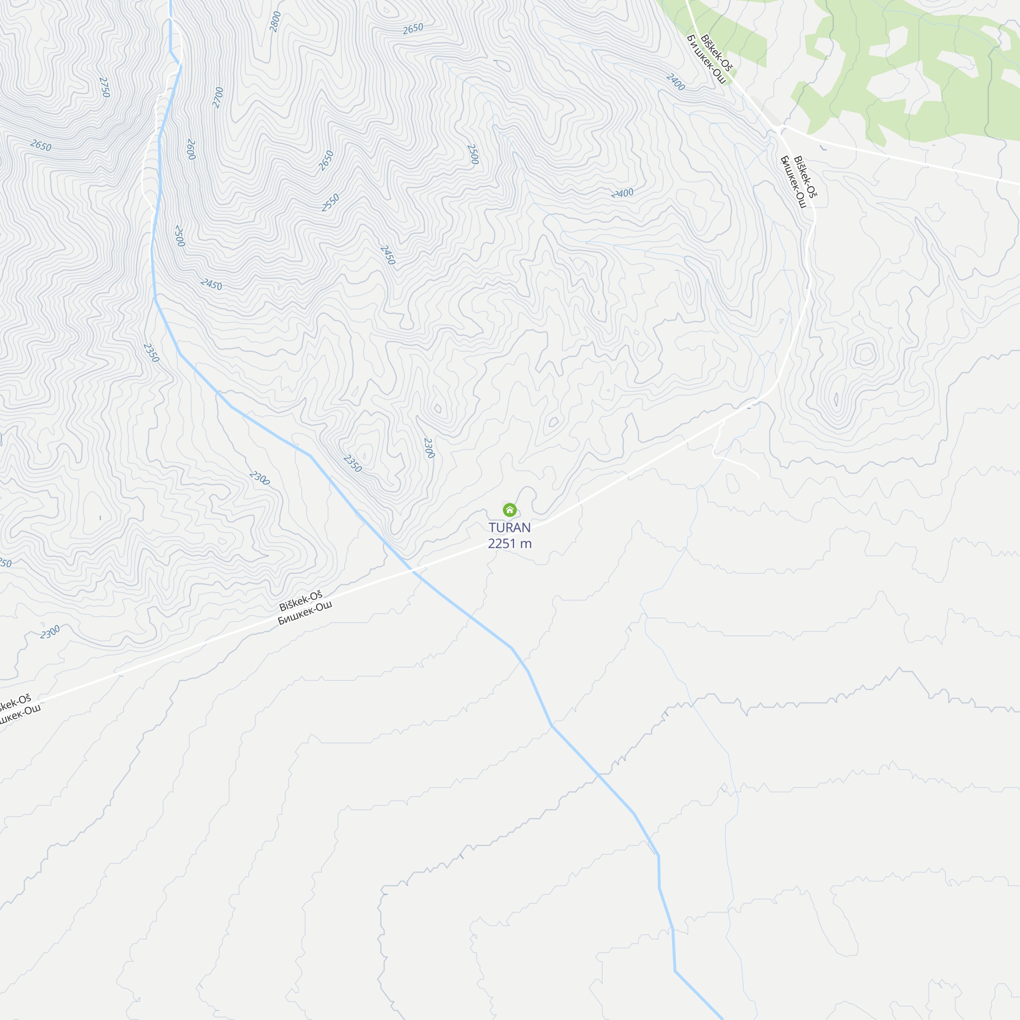 TURAN map