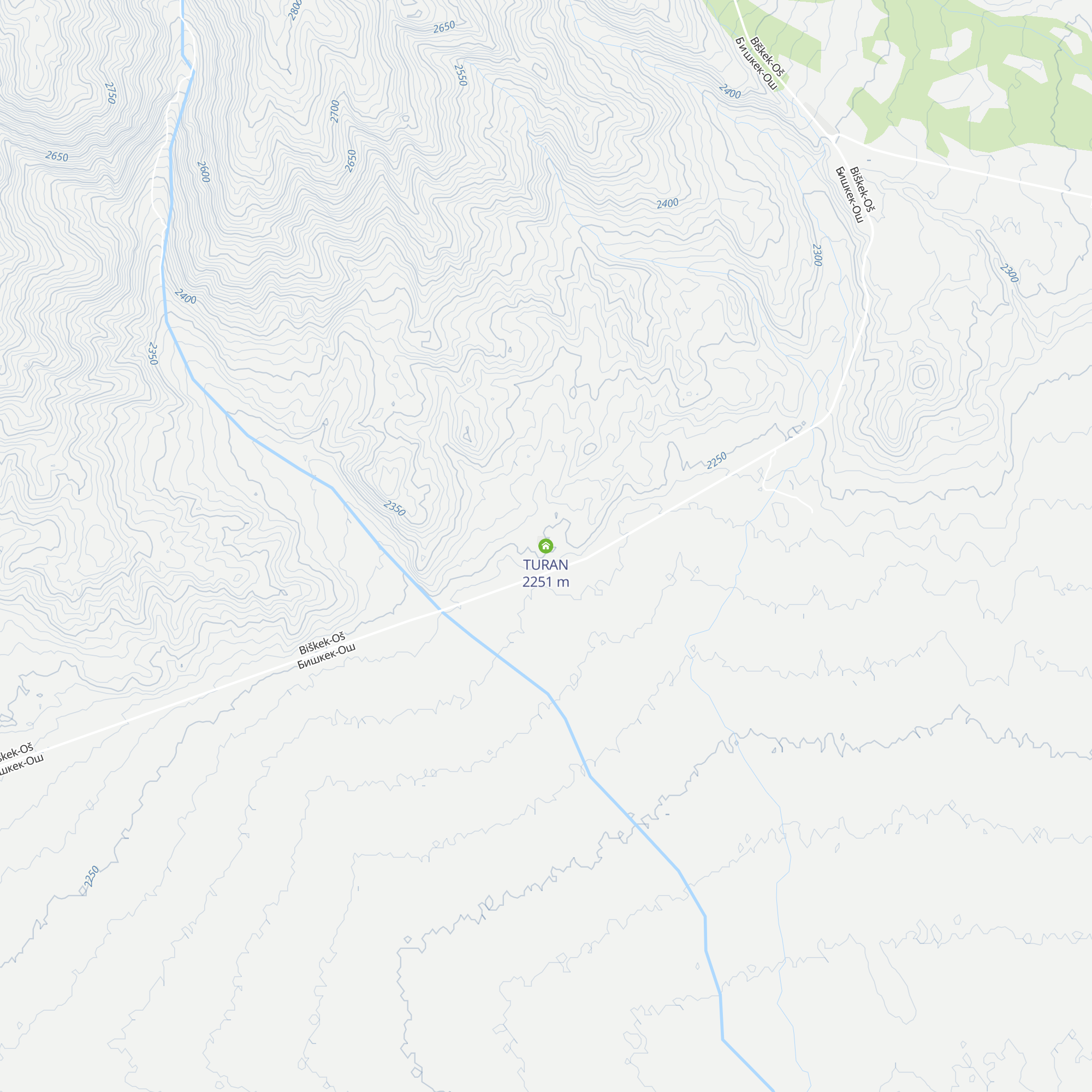 TURAN map