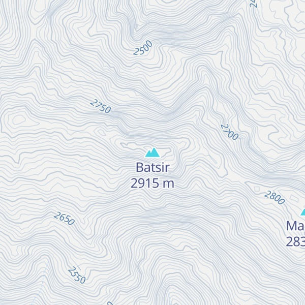 Map of Batsir