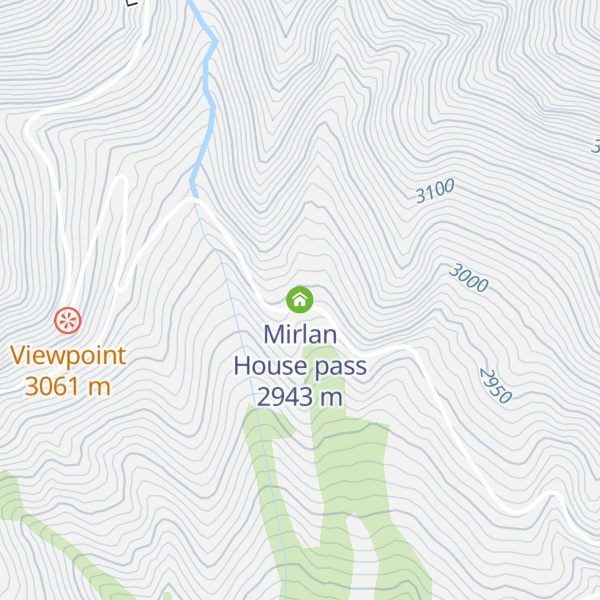 Map of Mirlan House pass