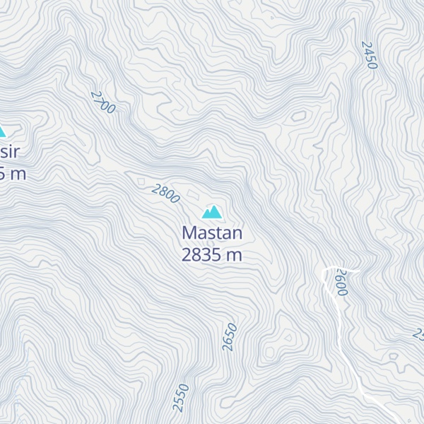 Map of Mastan