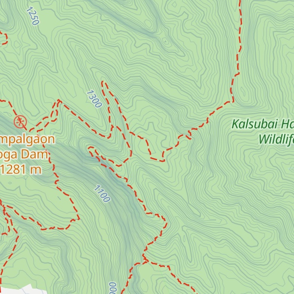 Map of Kandaka Dongar
