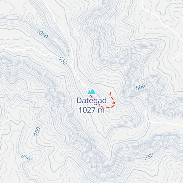 Map of Dategad