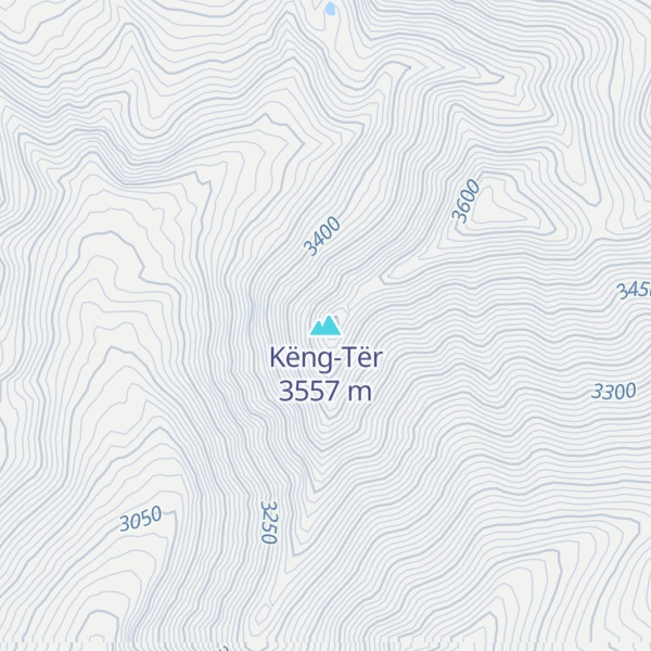 Map of Këng-Tër