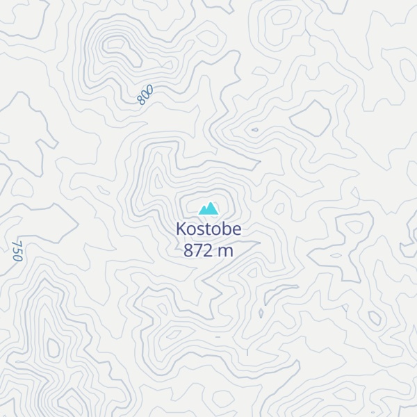 Map of Kostobe