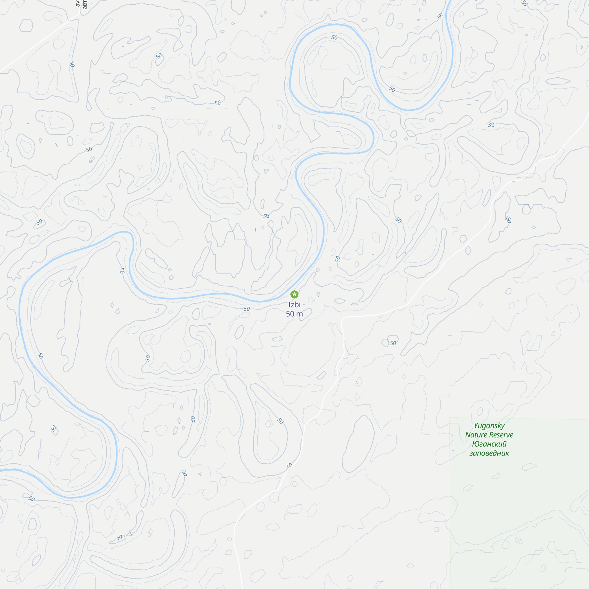 Izbi map