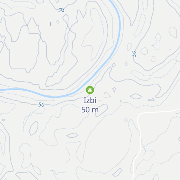 Map of Izbi