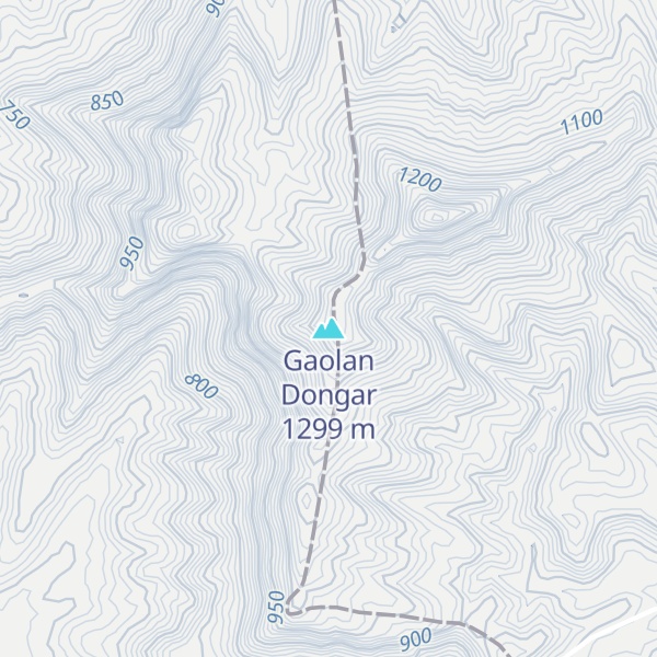 Map of Gaolan Dongar