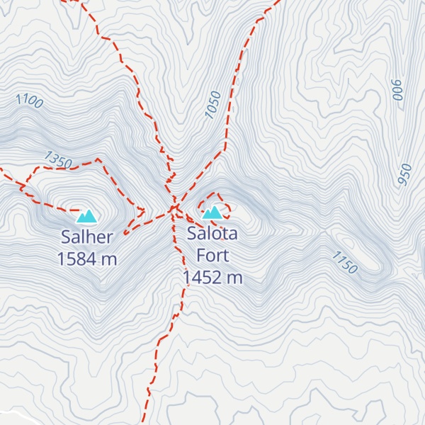 Map of Salota Fort