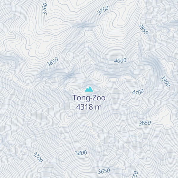 Map of Tong-Zoo