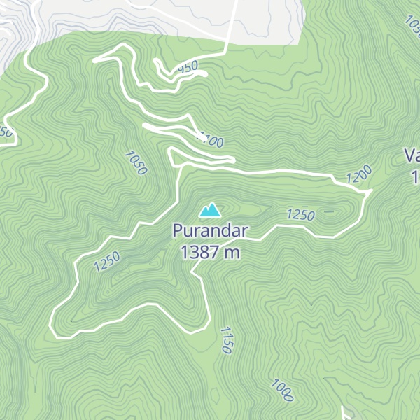 Map of Purandar