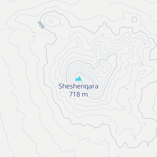Map of Sheshenqara