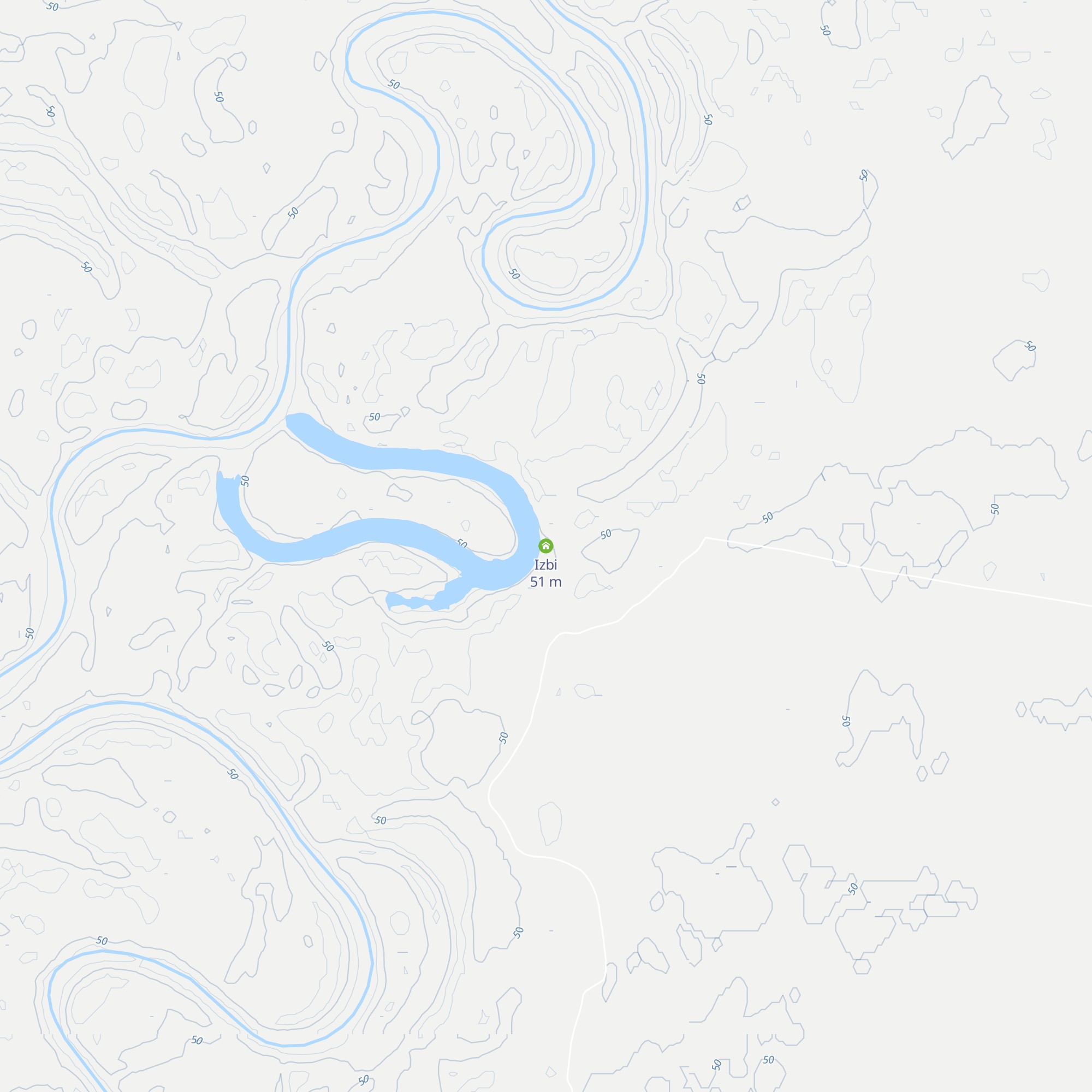 Izbi map
