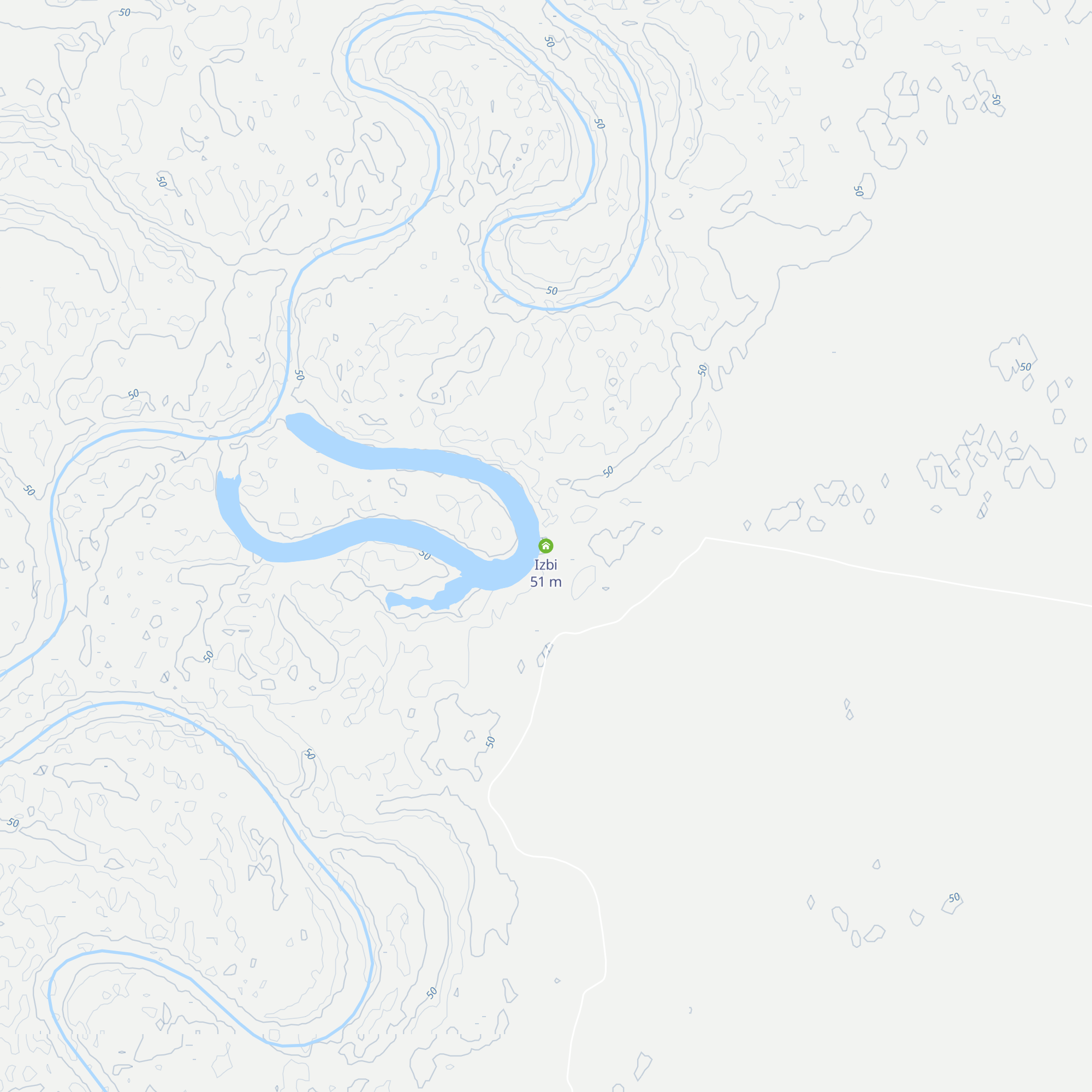 Izbi map