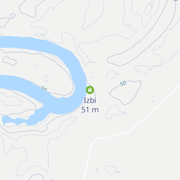 Map of Izbi