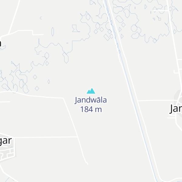 Map of Jandwāla