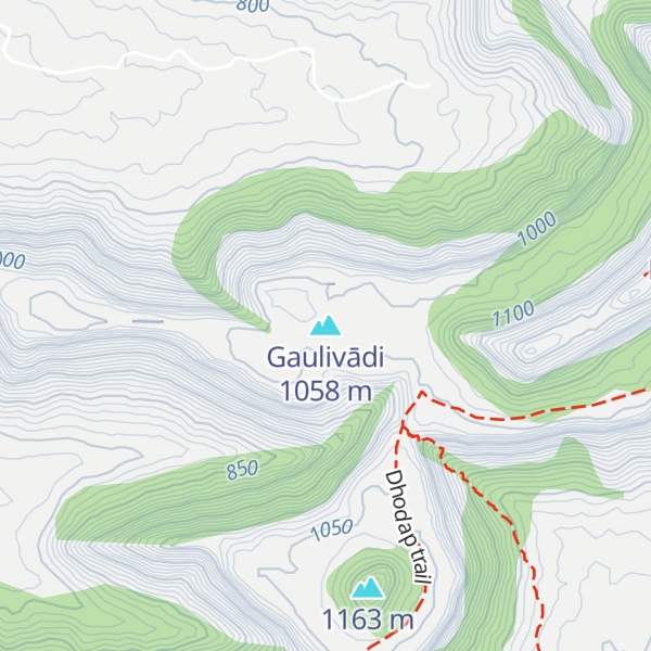 Map of Gaulivādi