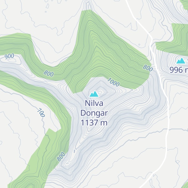Map of Nilva Dongar