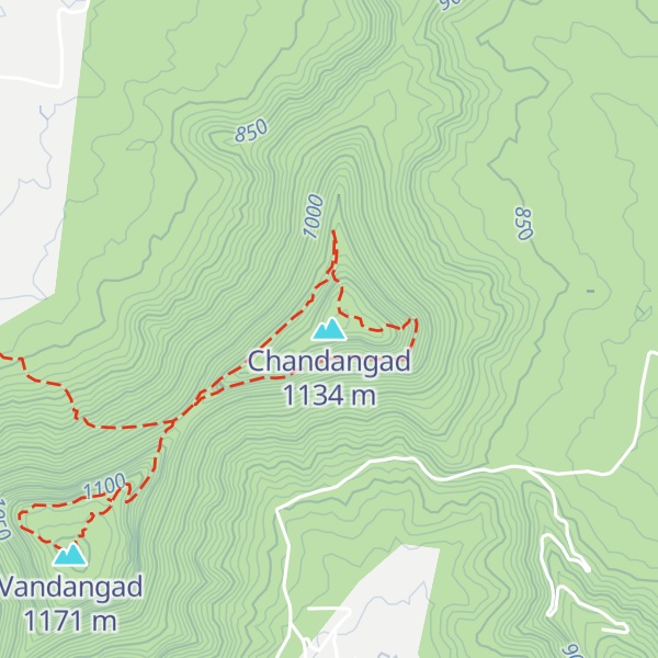 Map of Chandangad
