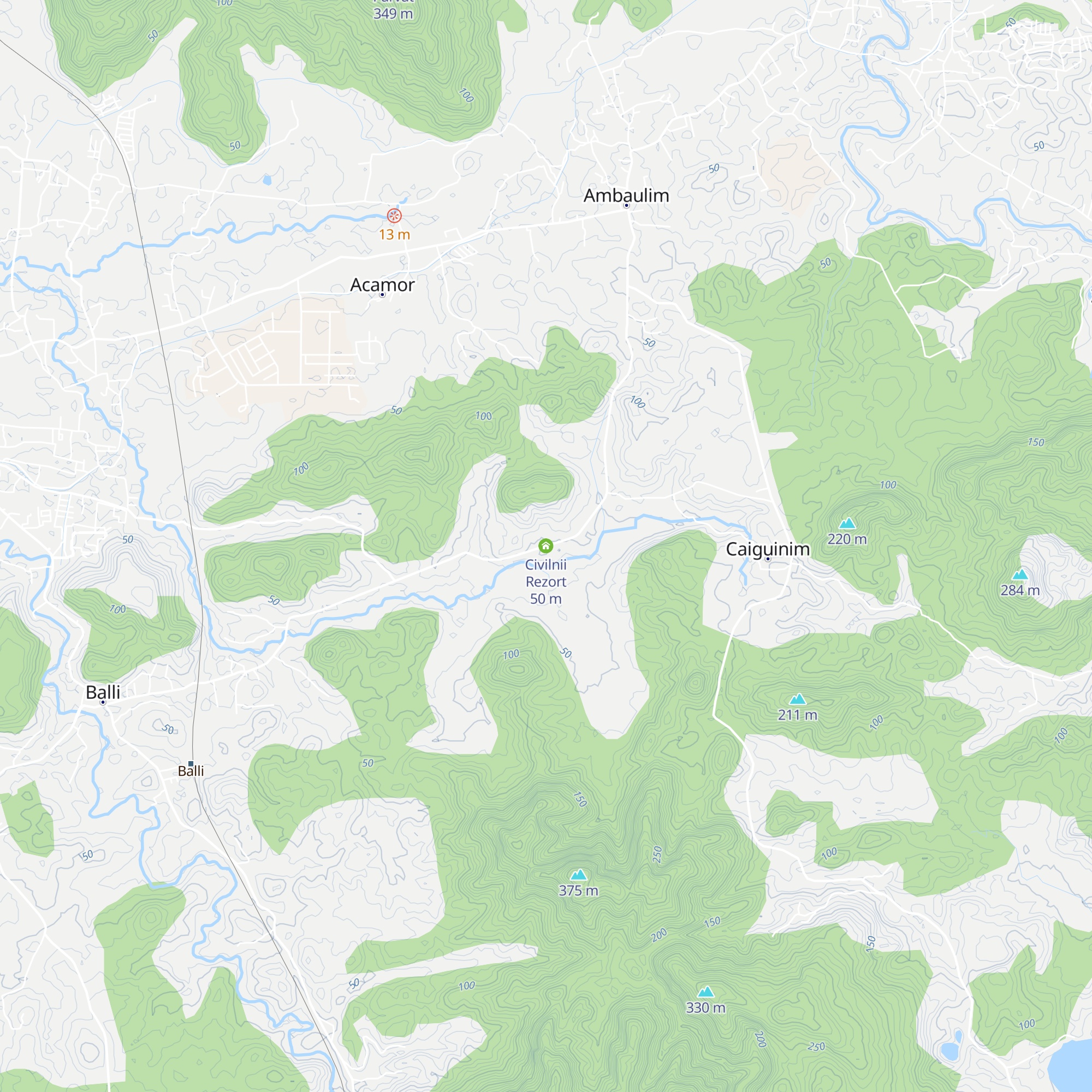 Civilnii Rezort map