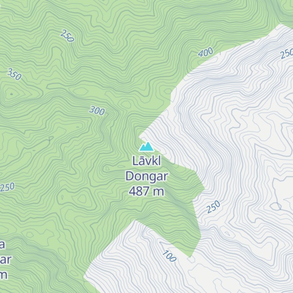 Map of Lāvkl Dongar
