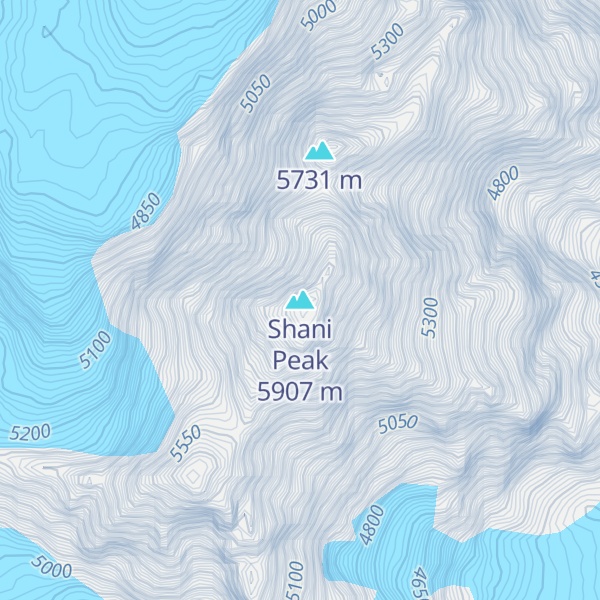 Map of Shani Peak
