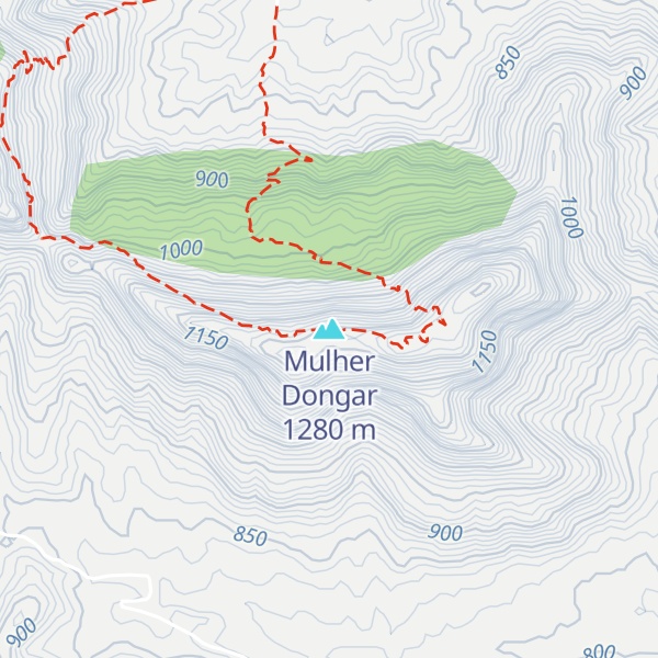 Map of Mulher Dongar