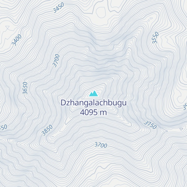 Map of Dzhangalachbugu