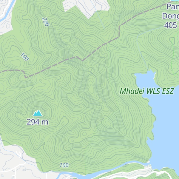 Map of Goura Dongar