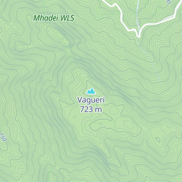 Map of Vagueri