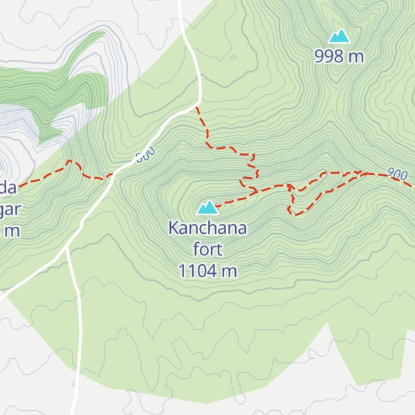 Map of Kanchana fort