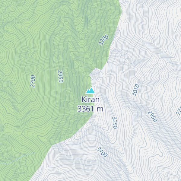 Map of Kiran