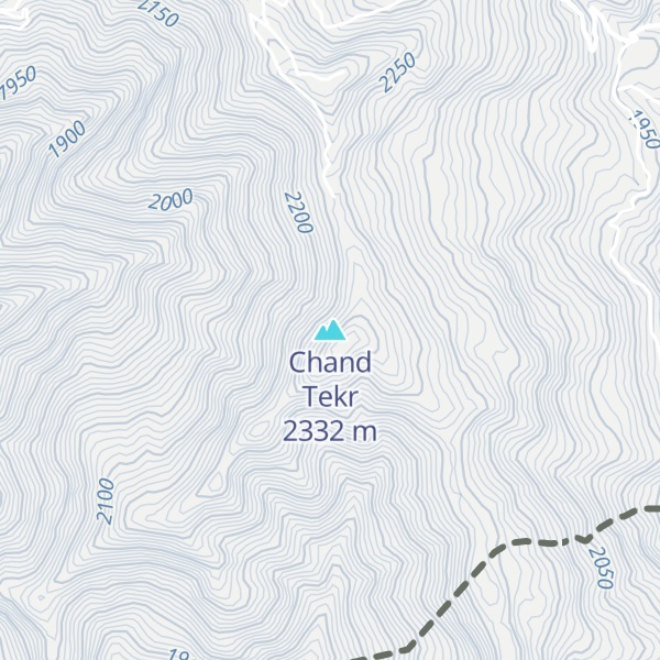 Map of Chand Tekr