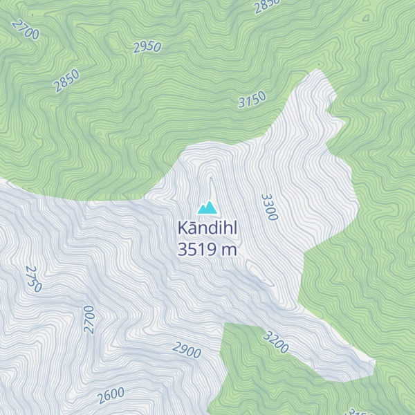 Map of Kāndihl