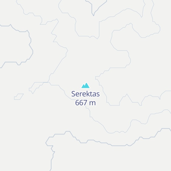 Map of Serektas
