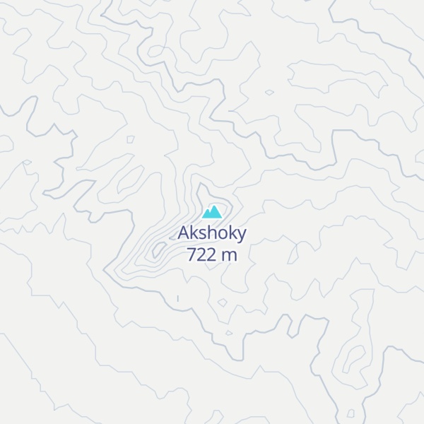 Map of Akshoky