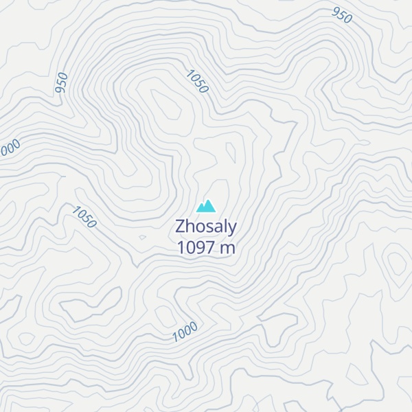 Map of Zhosaly